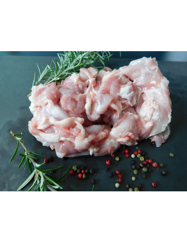 KRÓLIK MIĘSO GULASZOWE SUROWE (około 0,50 kg) - AMCIU (NA ZAMÓWIENIE)