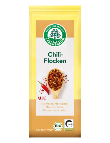 CHILI PŁATKI BIO 45 g - LEBENSBAUM