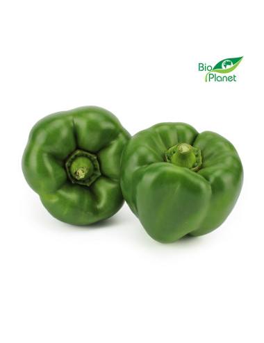 PAPRYKA ZIELONA ŚWIEŻA BIO (około 0,40 kg)